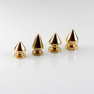 ✅Metal Spikes Studs Handcraft material goth bullet